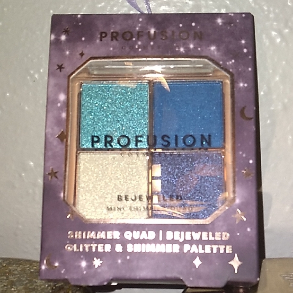 Profusion Cosmetics Bejeweled Shimmer Quad Palette